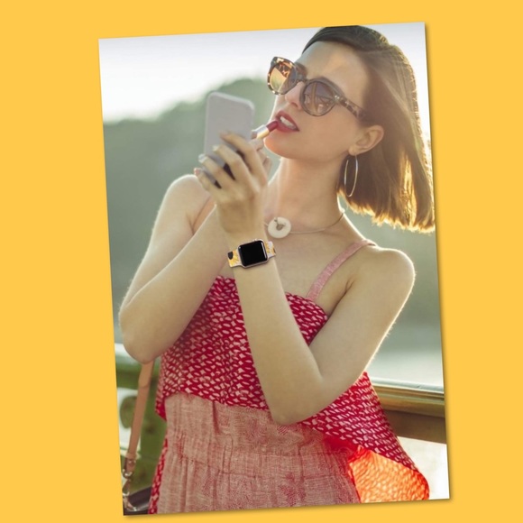 🌻HP! 🍎 APPLE WATCH SUNFLOWER REPLACEMENT BAND - Picture 6 of 8